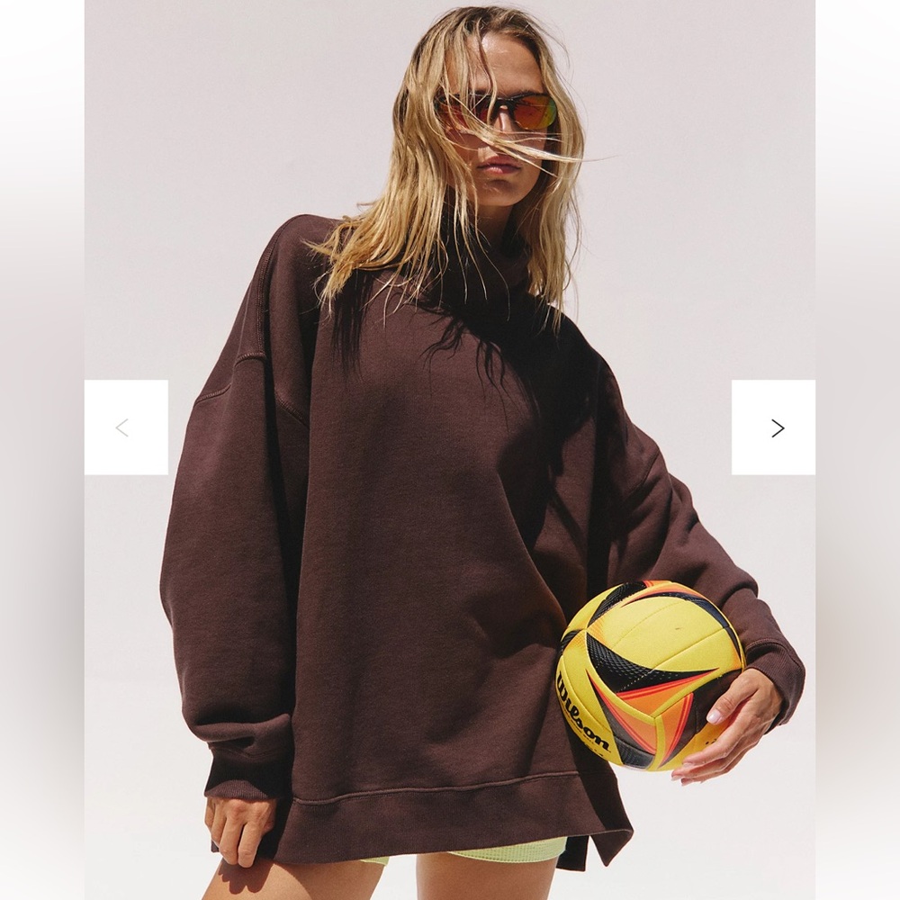 FP Movement by Free People Brown Sweatshirt
